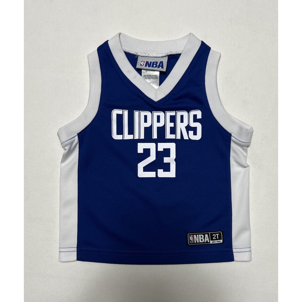 NBA‎ Los Angeles Clippers Lou Williams #23 Blue Jersey Toddler Size 2T